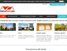 Tablet Screenshot of inzerce-realit.com